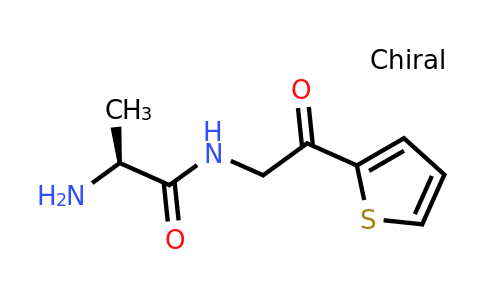CAS 1353996-45-8 | (S)-2-Amino-N-(2-oxo-2-(thiophen-2-yl)ethyl)propanamide