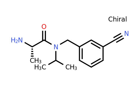 CAS 1353996-56-1 | (S)-2-Amino-N-(3-cyanobenzyl)-N-isopropylpropanamide