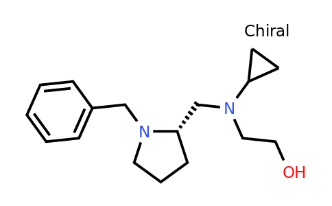 CAS 1353996-91-4 | (S)-2-(((1-Benzylpyrrolidin-2-yl)methyl)(cyclopropyl)amino)ethanol
