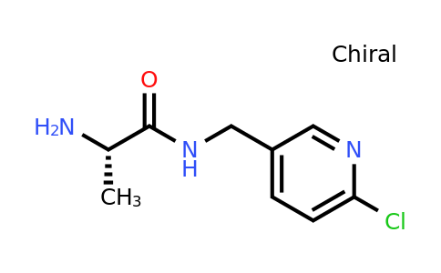 CAS 1353997-02-0 | (S)-2-Amino-N-((6-chloropyridin-3-yl)methyl)propanamide