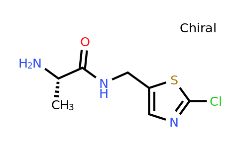 CAS 1353997-25-7 | (S)-2-Amino-N-((2-chlorothiazol-5-yl)methyl)propanamide