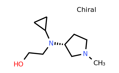 CAS 1353997-59-7 | (R)-2-(Cyclopropyl(1-methylpyrrolidin-3-yl)amino)ethanol