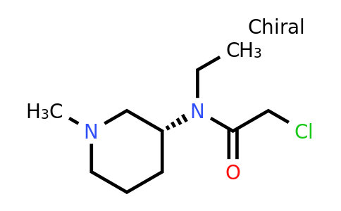 CAS 1353997-69-9 | (R)-2-Chloro-N-ethyl-N-(1-methylpiperidin-3-yl)acetamide