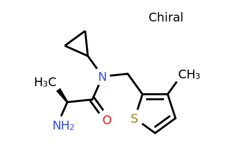 CAS 1353997-77-9 | (S)-2-Amino-N-cyclopropyl-N-((3-methylthiophen-2-yl)methyl)propanamide