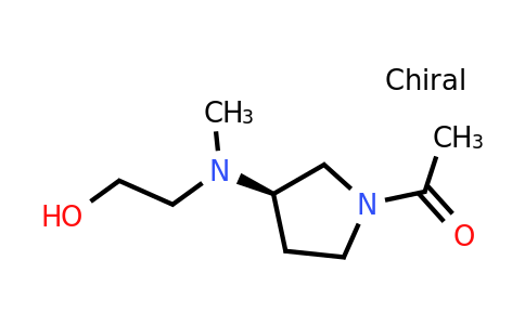 CAS 1353997-84-8 | (R)-1-(3-((2-Hydroxyethyl)(methyl)amino)pyrrolidin-1-yl)ethanone