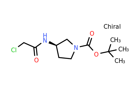 CAS 1353998-17-0 | (R)-tert-Butyl 3-(2-chloroacetamido)pyrrolidine-1-carboxylate