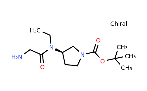 CAS 1353998-20-5 | (R)-tert-Butyl 3-(2-amino-N-ethylacetamido)pyrrolidine-1-carboxylate