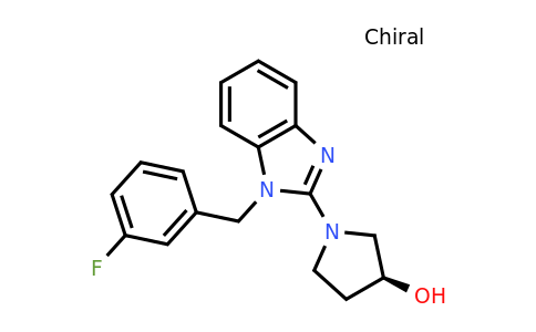 CAS 1353998-32-9 | (S)-1-(1-(3-Fluorobenzyl)-1H-benzo[d]imidazol-2-yl)pyrrolidin-3-ol
