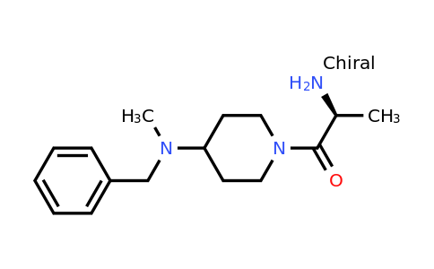 CAS 1353999-33-3 | (S)-2-Amino-1-(4-(benzyl(methyl)amino)piperidin-1-yl)propan-1-one