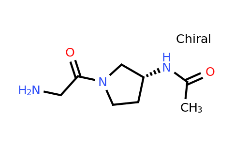CAS 1353999-70-8 | (R)-N-(1-(2-Aminoacetyl)pyrrolidin-3-yl)acetamide
