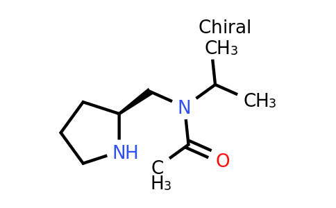 CAS 1353999-76-4 | (S)-N-Isopropyl-N-(pyrrolidin-2-ylmethyl)acetamide