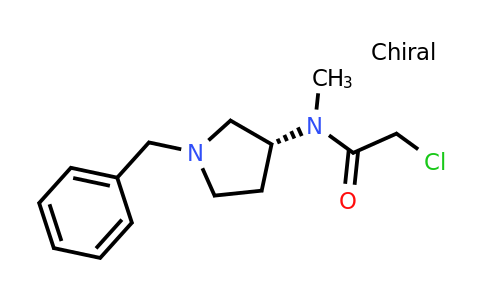 CAS 1353999-77-5 | (R)-N-(1-Benzylpyrrolidin-3-yl)-2-chloro-N-methylacetamide