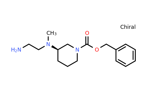 CAS 1353999-81-1 | (R)-Benzyl 3-((2-aminoethyl)(methyl)amino)piperidine-1-carboxylate