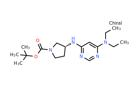 CAS 1354000-17-1 | (R)-tert-Butyl 3-((6-(diethylamino)pyrimidin-4-yl)amino)pyrrolidine-1-carboxylate