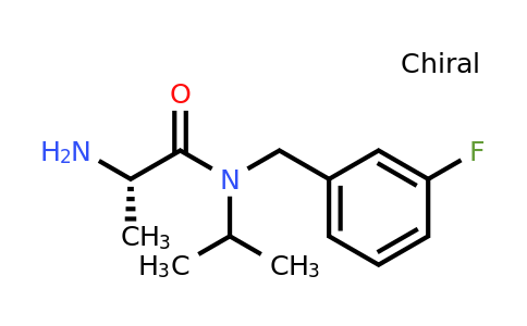 CAS 1354000-33-1 | (S)-2-Amino-N-(3-fluorobenzyl)-N-isopropylpropanamide