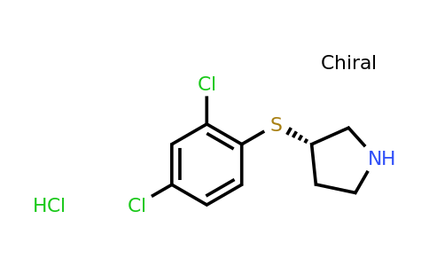 CAS 1354000-39-7 | (S)-3-((2,4-Dichlorophenyl)thio)pyrrolidine hydrochloride