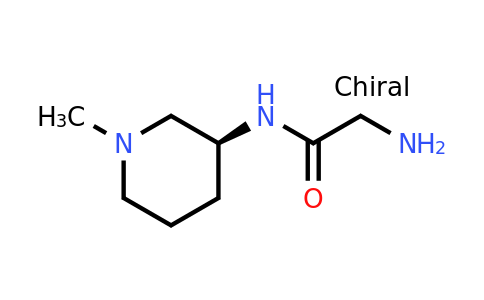CAS 1354000-49-9 | (S)-2-Amino-N-(1-methylpiperidin-3-yl)acetamide