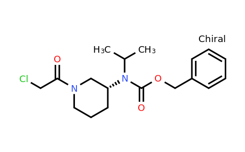 CAS 1354000-63-7 | (R)-Benzyl (1-(2-chloroacetyl)piperidin-3-yl)(isopropyl)carbamate