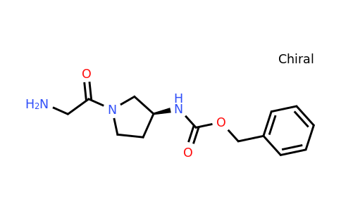 CAS 1354000-69-3 | (S)-Benzyl (1-(2-aminoacetyl)pyrrolidin-3-yl)carbamate