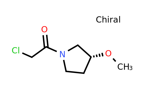 CAS 1354000-92-2 | (R)-2-Chloro-1-(3-methoxypyrrolidin-1-yl)ethanone