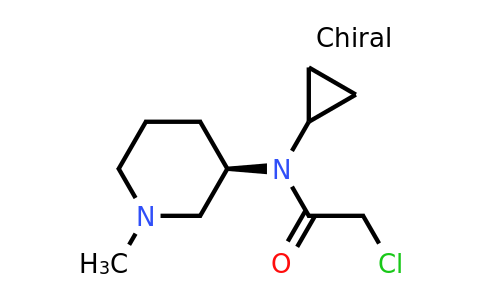 CAS 1354001-03-8 | (R)-2-Chloro-N-cyclopropyl-N-(1-methylpiperidin-3-yl)acetamide