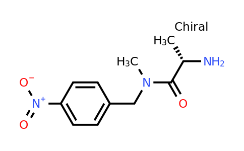 CAS 1354001-35-6 | (S)-2-Amino-N-methyl-N-(4-nitrobenzyl)propanamide