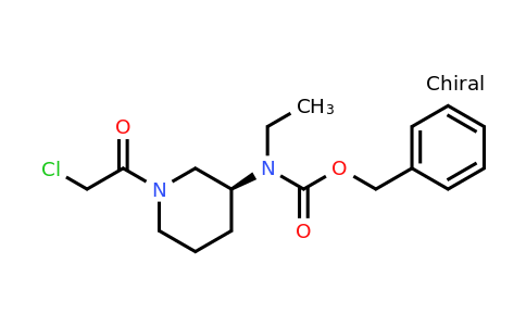 CAS 1354002-14-4 | (S)-Benzyl (1-(2-chloroacetyl)piperidin-3-yl)(ethyl)carbamate
