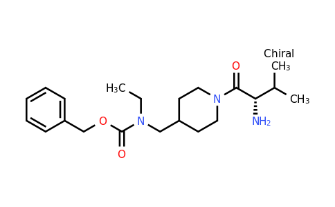 CAS 1354002-23-5 | (S)-Benzyl ((1-(2-amino-3-methylbutanoyl)piperidin-4-yl)methyl)(ethyl)carbamate