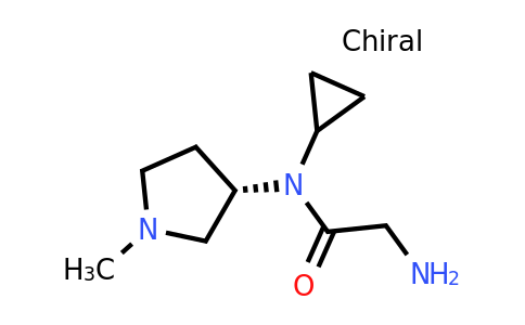 CAS 1354002-93-9 | (S)-2-Amino-N-cyclopropyl-N-(1-methylpyrrolidin-3-yl)acetamide