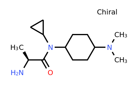 CAS 1354002-94-0 | (S)-2-Amino-N-cyclopropyl-N-(4-(dimethylamino)cyclohexyl)propanamide