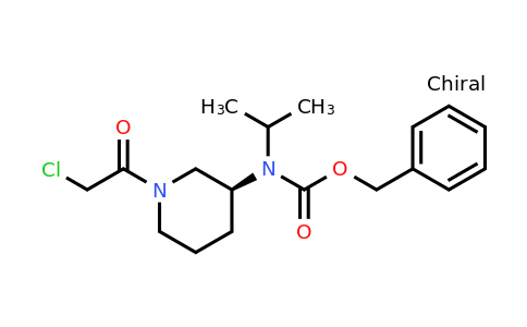 CAS 1354003-16-9 | (S)-Benzyl (1-(2-chloroacetyl)piperidin-3-yl)(isopropyl)carbamate