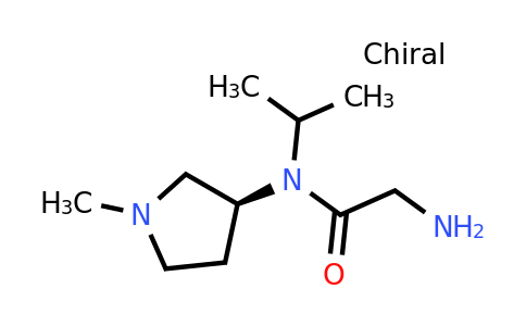 CAS 1354003-17-0 | (S)-2-Amino-N-isopropyl-N-(1-methylpyrrolidin-3-yl)acetamide