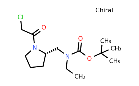 CAS 1354003-24-9 | (S)-tert-Butyl ((1-(2-chloroacetyl)pyrrolidin-2-yl)methyl)(ethyl)carbamate