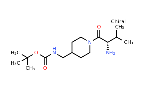 CAS 1354003-28-3 | (S)-tert-Butyl ((1-(2-amino-3-methylbutanoyl)piperidin-4-yl)methyl)carbamate