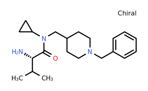 CAS 1354003-47-6 | (S)-2-Amino-N-((1-benzylpiperidin-4-yl)methyl)-N-cyclopropyl-3-methylbutanamide