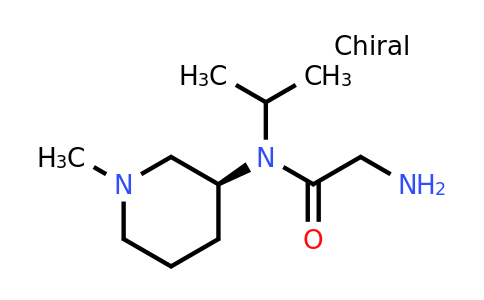 CAS 1354003-55-6 | (S)-2-Amino-N-isopropyl-N-(1-methylpiperidin-3-yl)acetamide