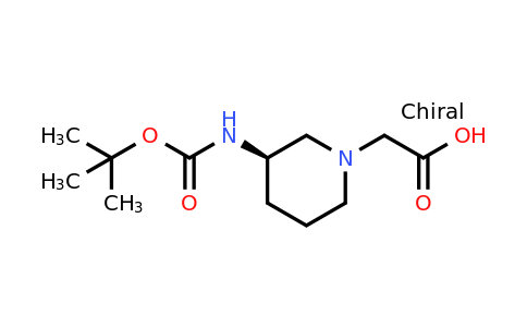 CAS 1354003-56-7 | 2-[(3R)-3-(tert-butoxycarbonylamino)-1-piperidyl]acetic acid
