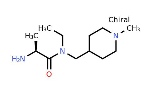 CAS 1354003-86-3 | (S)-2-Amino-N-ethyl-N-((1-methylpiperidin-4-yl)methyl)propanamide