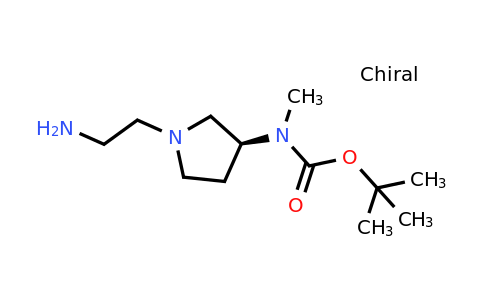 CAS 1354003-99-8 | (S)-tert-Butyl (1-(2-aminoethyl)pyrrolidin-3-yl)(methyl)carbamate