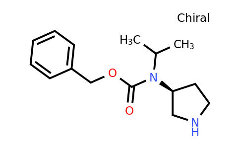 CAS 1354004-05-9 | (S)-Benzyl isopropyl(pyrrolidin-3-yl)carbamate