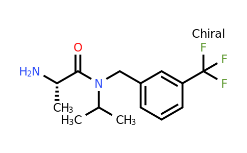 CAS 1354004-65-1 | (S)-2-Amino-N-isopropyl-N-(3-(trifluoromethyl)benzyl)propanamide