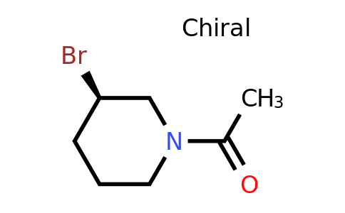 CAS 1354006-89-5 | (R)-1-(3-Bromopiperidin-1-yl)ethanone