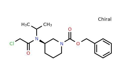 CAS 1354007-05-8 | (R)-Benzyl 3-(2-chloro-N-isopropylacetamido)piperidine-1-carboxylate
