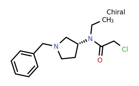 (R)-N-(1-Benzylpyrrolidin-3-yl)-2-chloro-N-ethylacetamide