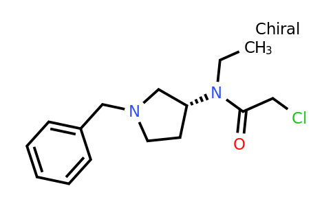 CAS 1354007-08-1 | (R)-N-(1-Benzylpyrrolidin-3-yl)-2-chloro-N-ethylacetamide