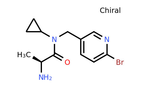 CAS 1354007-10-5 | (S)-2-Amino-N-((6-bromopyridin-3-yl)methyl)-N-cyclopropylpropanamide