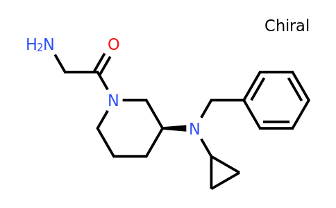 CAS 1354007-72-9 | (S)-2-Amino-1-(3-(benzyl(cyclopropyl)amino)piperidin-1-yl)ethanone