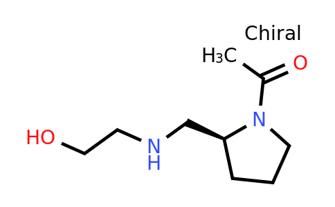 CAS 1354007-77-4 | (S)-1-(2-(((2-Hydroxyethyl)amino)methyl)pyrrolidin-1-yl)ethanone