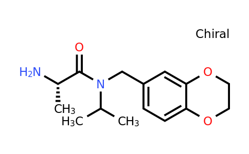 CAS 1354008-07-3 | (S)-2-Amino-N-((2,3-dihydrobenzo[b][1,4]dioxin-6-yl)methyl)-N-isopropylpropanamide