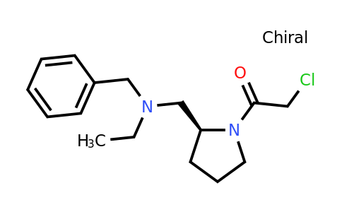CAS 1354008-18-6 | (S)-1-(2-((Benzyl(ethyl)amino)methyl)pyrrolidin-1-yl)-2-chloroethanone